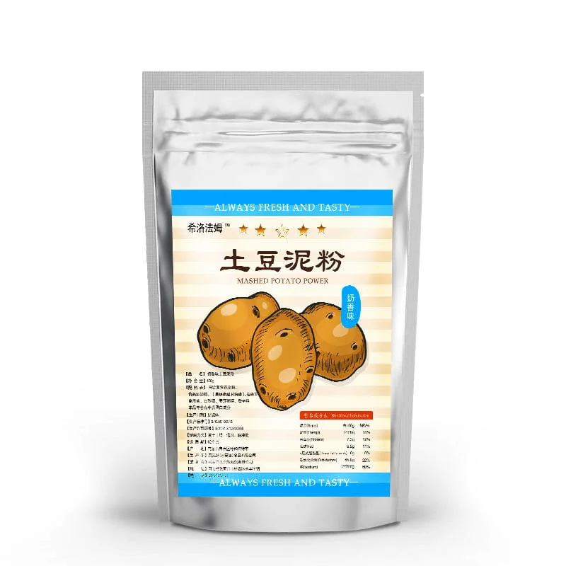 Milk flavored instant mashed potato powder