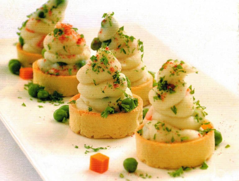 Vegetable Potato Tower