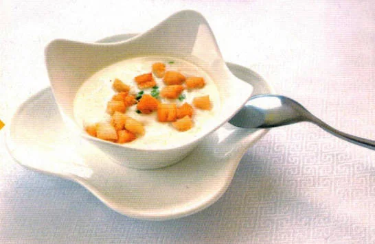 Spring Onion Potato Soup
