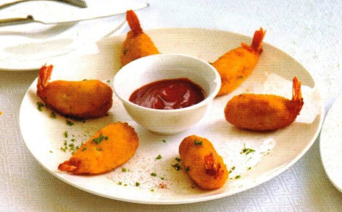 Shrimp Potato Balls