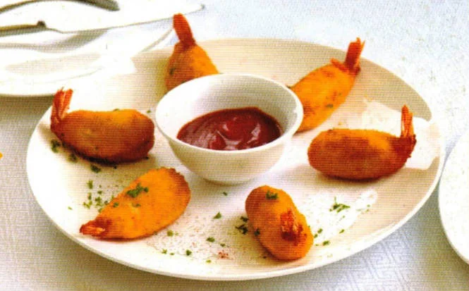 Shrimp Potato Balls