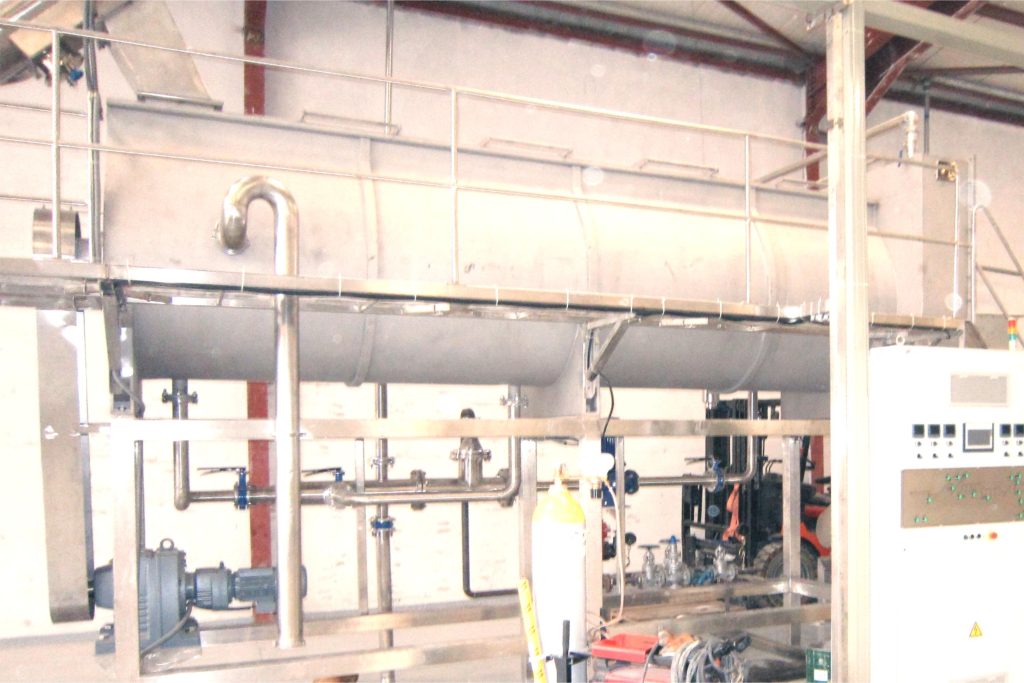potato flakes production equipment - blanching machine