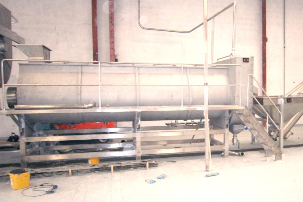 potato flakes production equipment - cooler